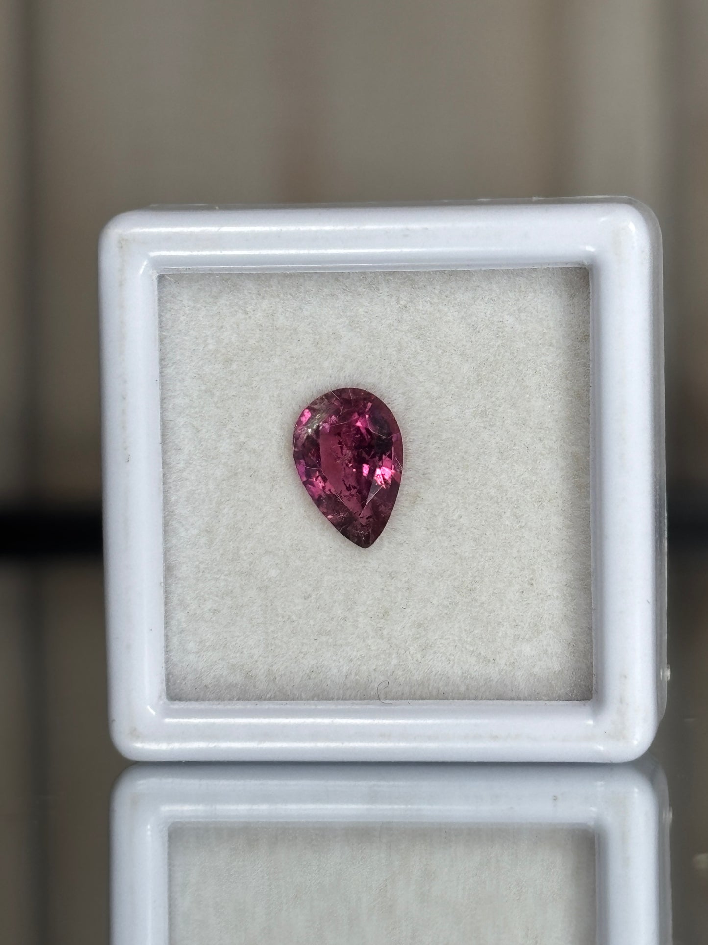 Turmalina rosa 8x6 mm