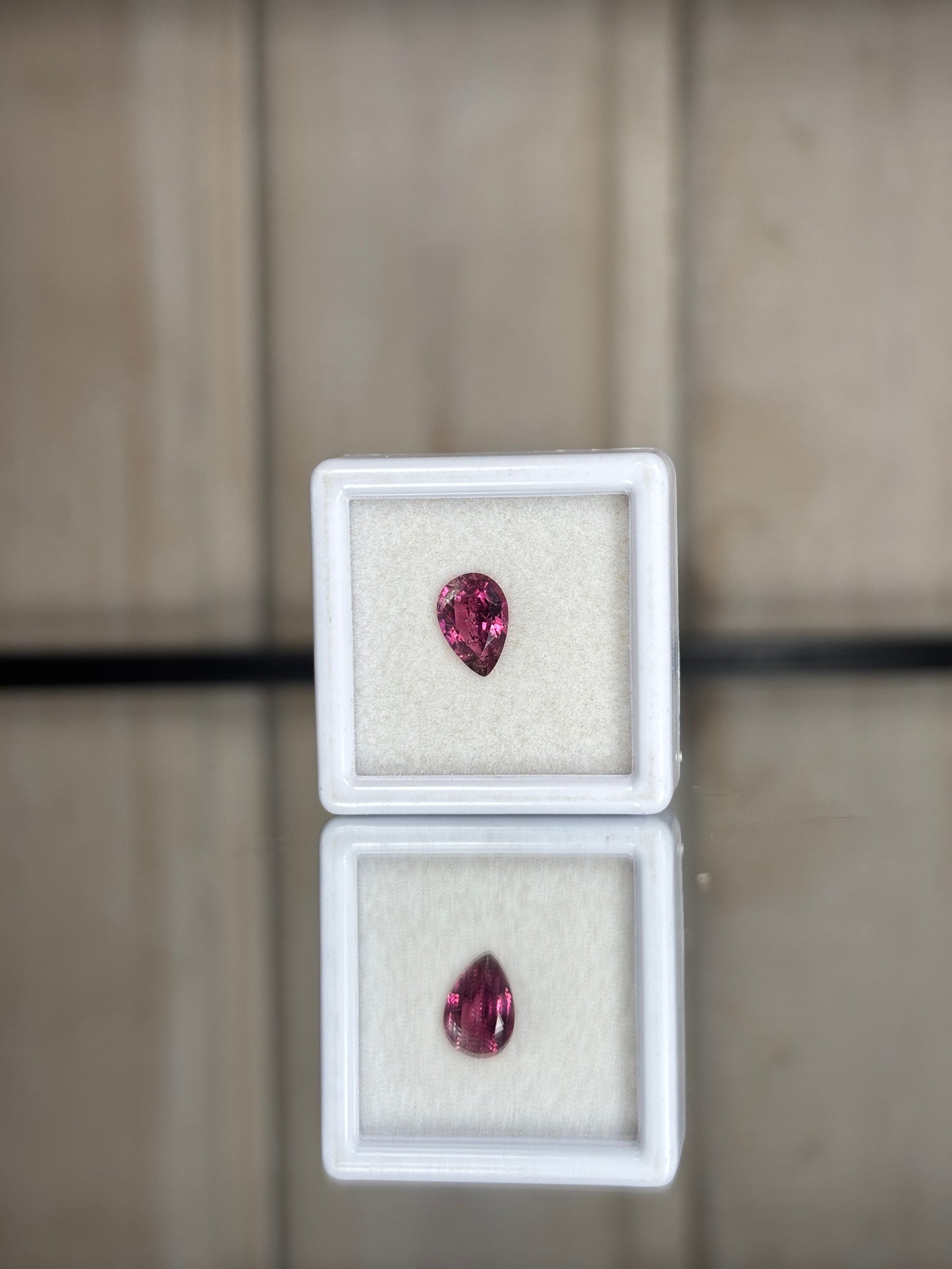 Turmalina rosa 8x6 mm