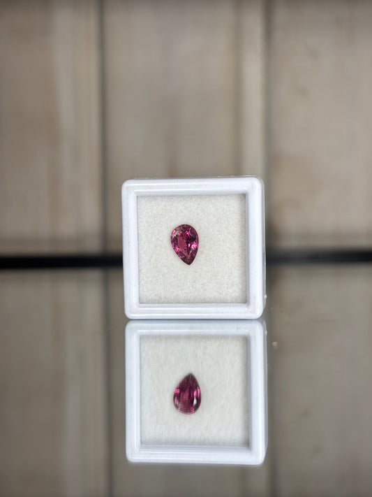 Turmalina rosa 8x6 mm