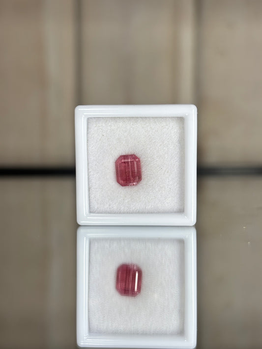 Turmalina rosa 7x6 mm
